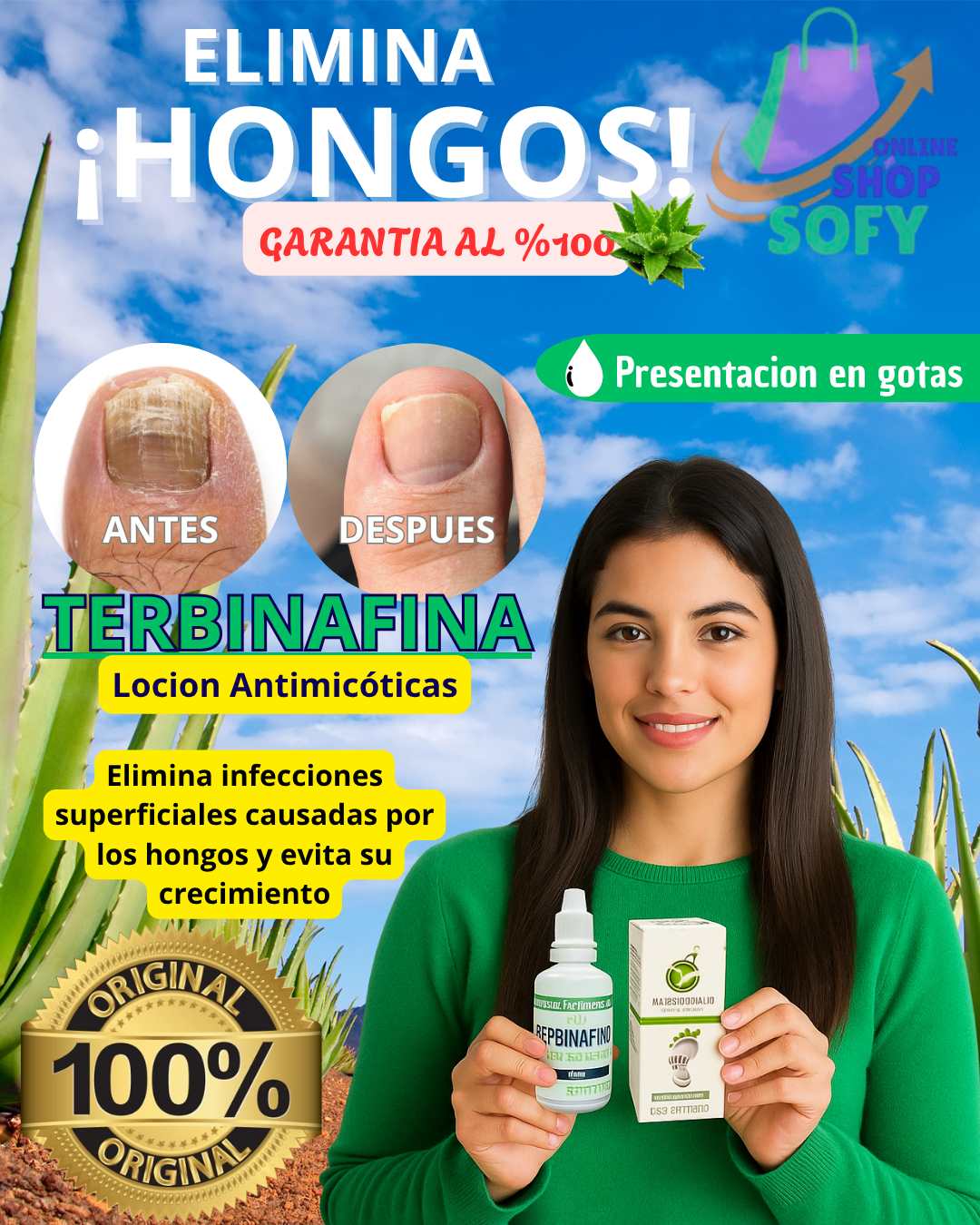 𝑮𝑶𝑻𝑨𝑺 𝑨𝑵𝑻𝑰𝑴𝑰𝑪𝑶𝑻𝑰𝑪𝑨𝑺 𝑬𝑳𝑰𝑴𝑰𝑵𝑨 𝑯𝑶𝑵𝑮𝑶𝑺 (PIES Y MANOS )