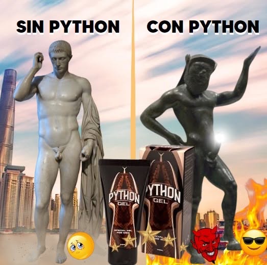 𝑷𝒀𝑻𝑯𝑶𝑵 𝑮𝑬𝑳 - 𝐏𝐨𝐭𝐞𝐧𝐜𝐢𝐚 𝐲 𝐂𝐨𝐧𝐟𝐢𝐚𝐧𝐳𝐚 𝐩𝐚𝐫𝐚 𝐞𝐥 𝐇𝐨𝐦𝐛𝐫𝐞 𝐌𝐨𝐝𝐞𝐫𝐧𝐨