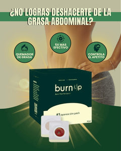 🌿 Parches Japoneses Burn Up – 30 Unidades