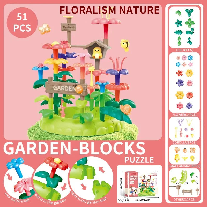 ARSDEN BLOCKS 51pcs (jardines mágicos)